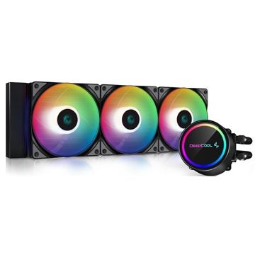 თხევადი გაგრილება Deepcool GAMMAXX L360 A-RGB, 120mm, 1800RPM, Liquid Cooling, Black