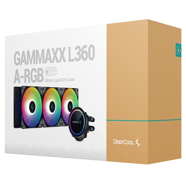 თხევადი გაგრილება Deepcool GAMMAXX L360 A-RGB, 120mm, 1800RPM, Liquid Cooling, Black