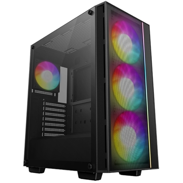 ქეისი Deepcool MATREXX 55 MESH V4, Computer Case, Mini-ITX, Micro-ATX, ATXFront, USB3.0, Audio, Black