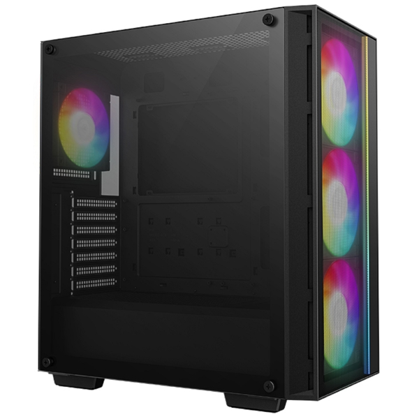 ქეისი Deepcool MATREXX 55 MESH V4, Computer Case, Mini-ITX, Micro-ATX, ATXFront, USB3.0, Audio, Black