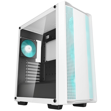 ქეისი Deepcool CC560 WH V2, Computer Case, MidT, Mini-ITX, Micro-ATX, ATX, USB3.0, USB2.0, Audio, White