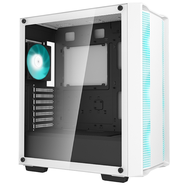 Deepcool CC560 WH V2, Computer Case, MidT, Mini-ITX, Micro-ATX, ATX, USB3.0, USB2.0, Audio, White
