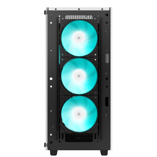 Deepcool CC560 WH V2, Computer Case, MidT, Mini-ITX, Micro-ATX, ATX, USB3.0, USB2.0, Audio, White