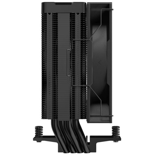 ქულერი DeepCool AG400 DIGITAL BK ARGB, 120mm, 2100RPM, Cooler, Black