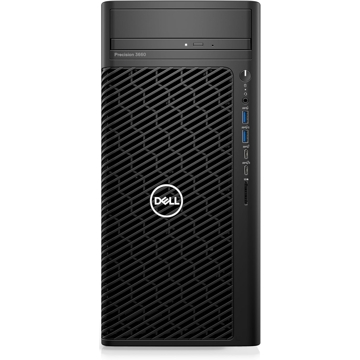 Dell Precision 3660 Tower, i7-13700K, 32GB, 512GB SSD, Integrated, Black