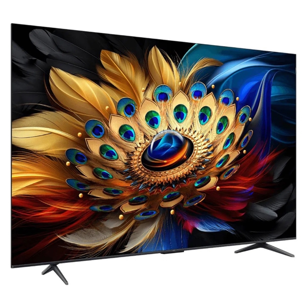 ტელევიზორი TCL 85C655/TC80G1T-AP, 85", 4K UHD, Smart TV, USB, HDMI, LAN, BT, WIFI, Black