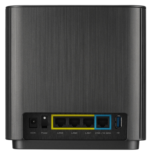 Asus 90IG0740-MO3B50 ZenWiFi XT9, 7800Mbps, Router, Black