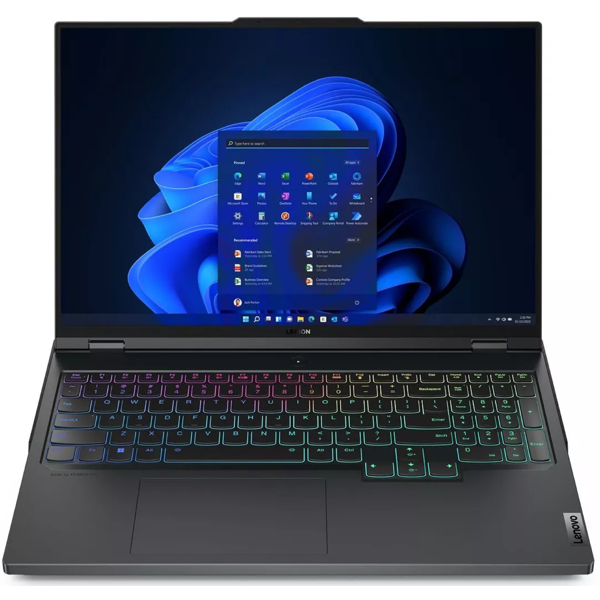 ნოუთბუქი Lenovo 83DE0045RK Legion 7 Pro, 16", i9-14900HX, 32GB, 1TB SSD, RTX4090 16GB, Eclipse Black