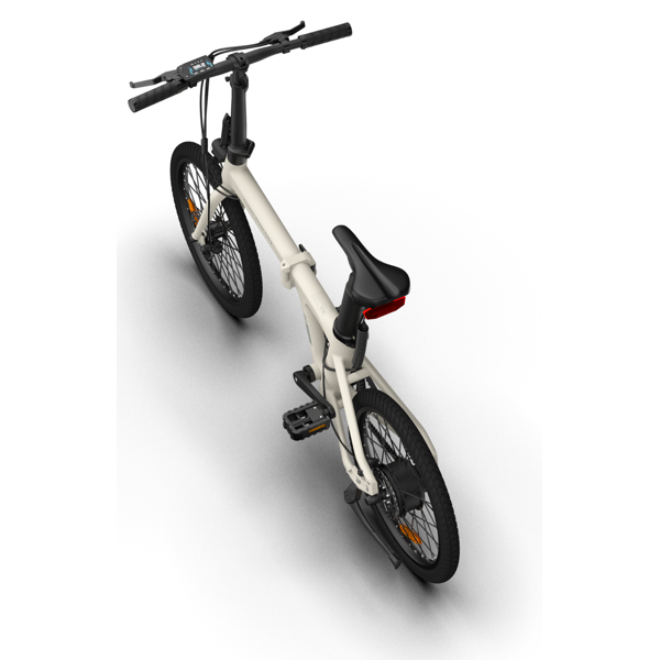 ელექტრო ველოსიპედი ADO A20 Lite, 350W, Smart APP, Folding Electric Bike, 30KM/H, Ivory