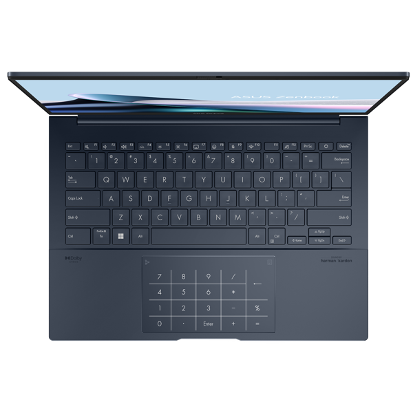 ნოუთბუქი Asus UX3405MA-QD437 Zenbook, 14", Ultra 5-125H, 16GB, 512GB SSD, Inetgrated, Blue