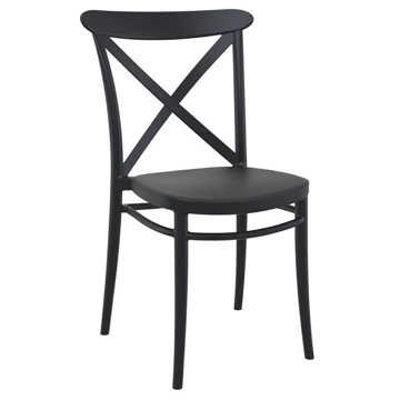 სკამი Cross 17051406, Chair, Black