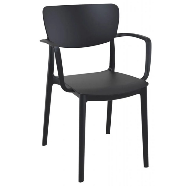 Lisa 126, Chair, Black