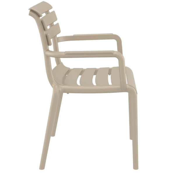 სკამი Paris 282, Chair, Grey/Brown