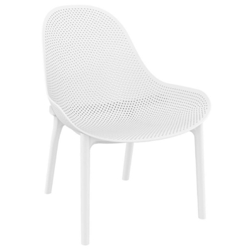 სკამი Sky Pearl lounge, Chair, White