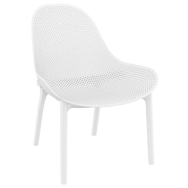 სკამი Sky Pearl lounge, Chair, White