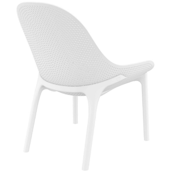 სკამი Sky Pearl lounge, Chair, White