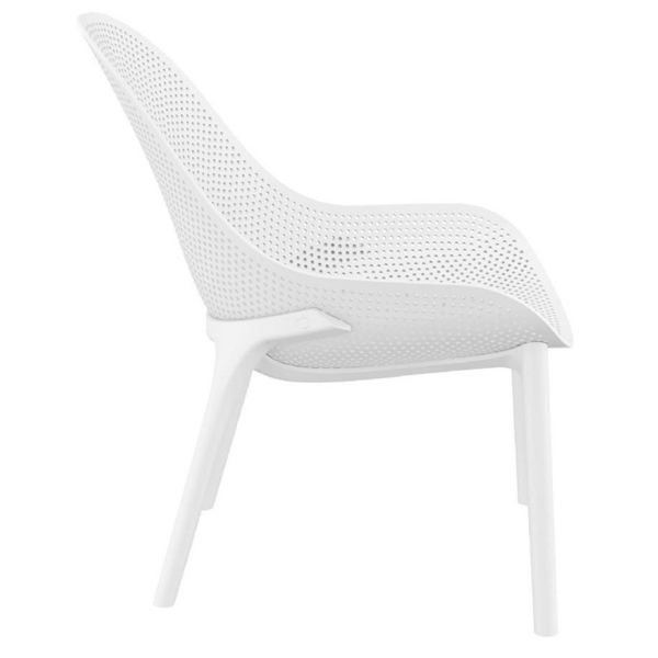 სკამი Sky Pearl lounge, Chair, White