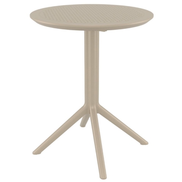 მაგიდა Sky Pearl 121, Table, Grey/Brown