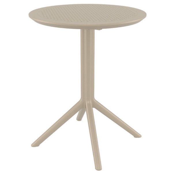 მაგიდა Sky Pearl 121, Table, Grey/Brown