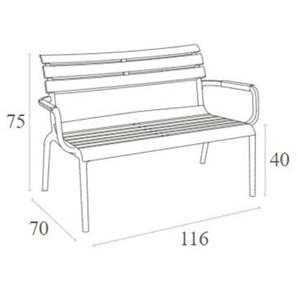 Paris Lounge, Chair, Grey