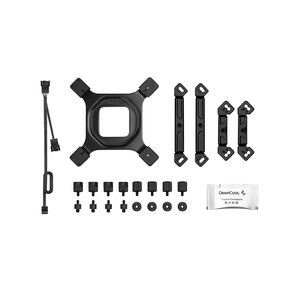 ქულერი Deepcool AG620 BK ARGB, 120mm, 1850RPM, Cooler, Black