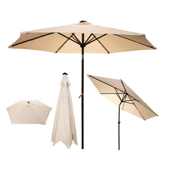 ბაღის ქოლგა Koopman 17051389, Garden Umbrella, Beige