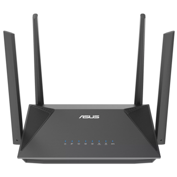 როუტერი Asus 90IG08T0-MO3H00 RT-AX52 AX1800, 1800Mbps, Router, Black