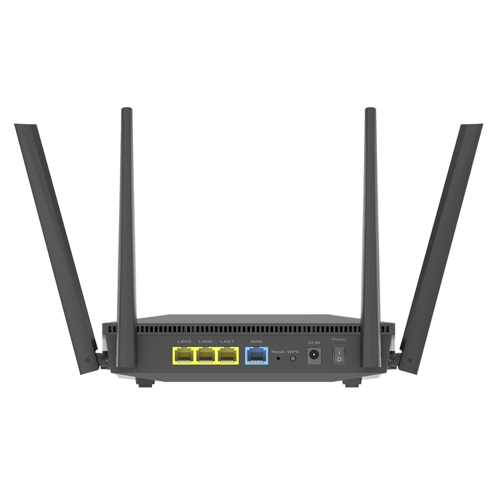 როუტერი Asus 90IG08T0-MO3H00 RT-AX52 AX1800, 1800Mbps, Router, Black