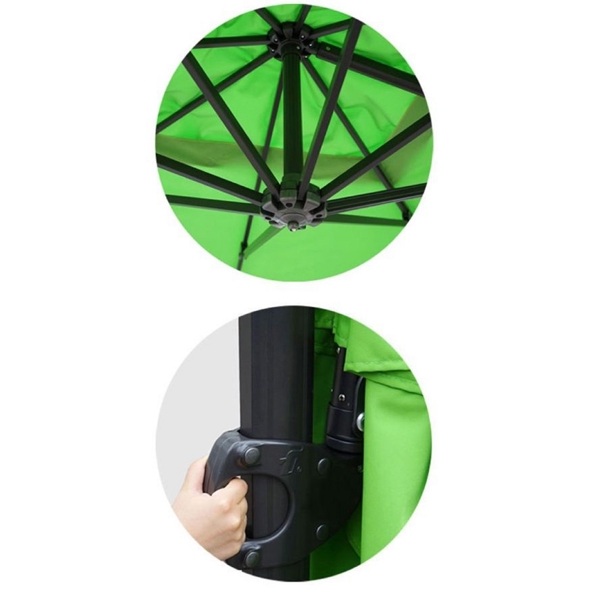 ბაღის ქოლგა OEM HY-061, Garden Umbrella, Green