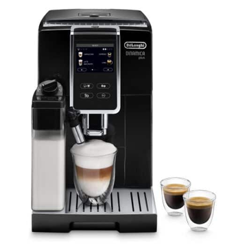 ყავის აპარატი Delonghi ECAM370.70.B Dinamica Plus, 1450W, 1.8L, Coffee Machine, Black/Silver