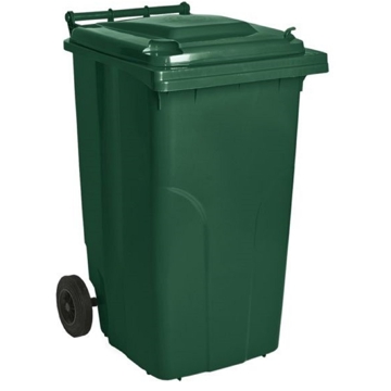 Aleana 17050590, 240L, Trash Can, Green