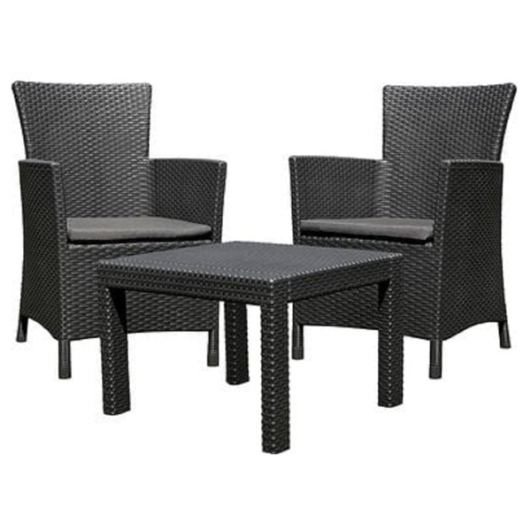 Allibert Rosario, Garden Furniture Set, Graphite