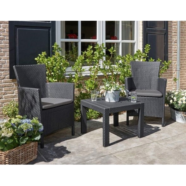 Allibert Rosario, Garden Furniture Set, Graphite