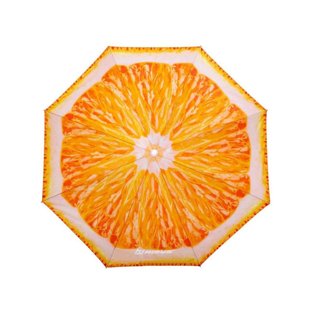 პლაჟის ქოლგა Nisus NA-BU1907-180-O, Beach Umbrella, Orange