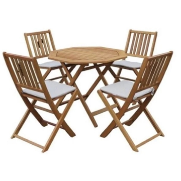 ბაღის ავეჯის ნაკრები Domino Topa Collection, Garden Furniture Set, Wood