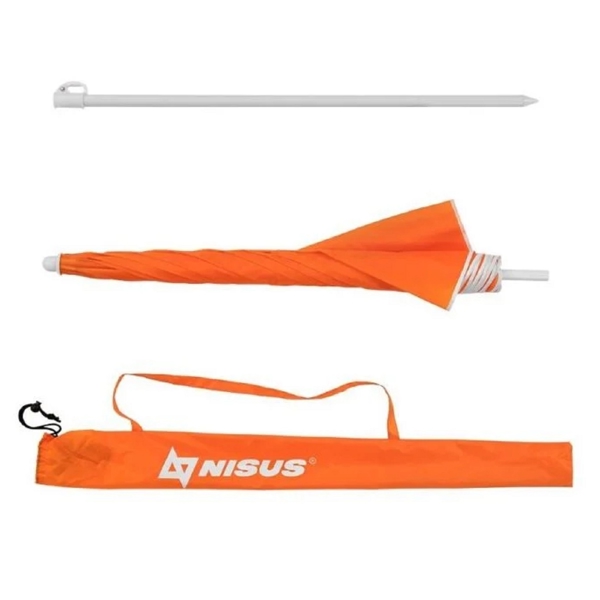 პლაჟის ქოლგა Nisus N-160, Beach Umbrella, Orange