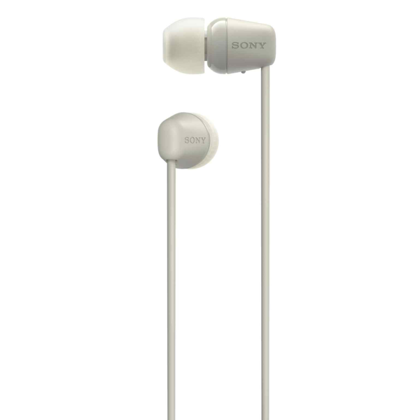 Sony WIC100, In-Ear Headphones, Wireless, Bluetooth, Beige