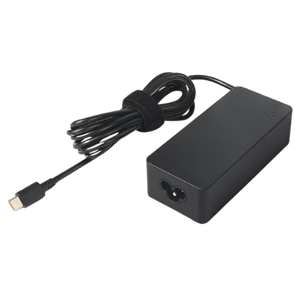 ნოუთბუქის დამტენი Lenovo GX20P92-529, 65W, Original Lenovo Adapter, Black