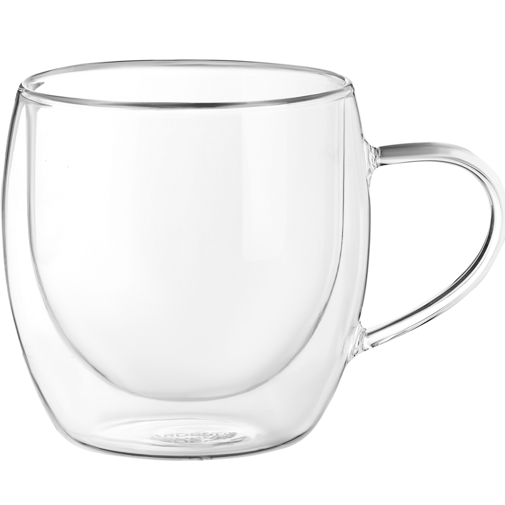 ARDESTO Double wall borosilicate glass mug set Ardesto, 0.3l