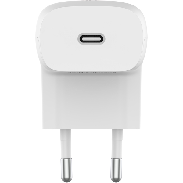 მობილურის დამტენი Belkin WCA006VFWH, 20W, USB-C, White