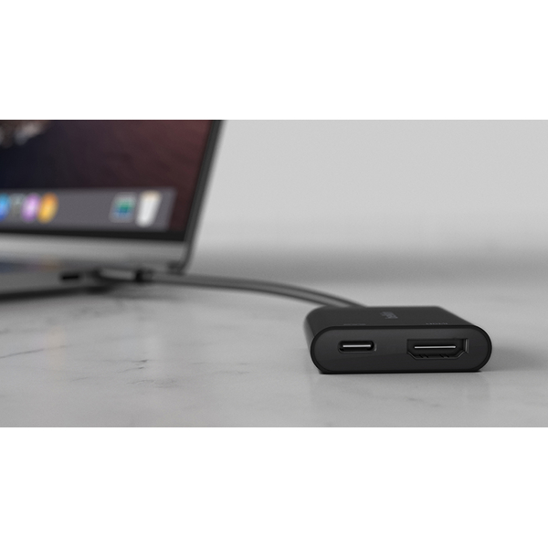 USB ადაპტერი Belkin AVC002BTBK, USB-C To HDMI, Adapter, Black