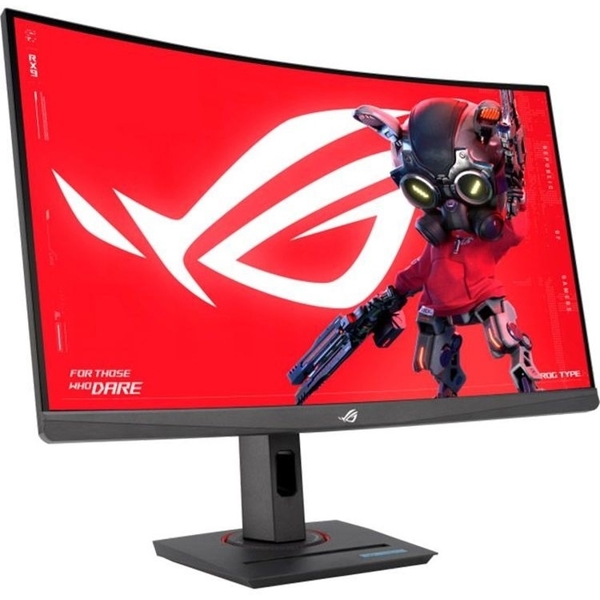 Asus 90LM09P1-B01370 ROG Strix XG27WCS, 27", Curved Monitor, QHD, IPS, HDMI, DP, USB-C, Black