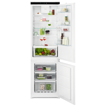 AEG OSC7G18RES, A++, 253L, 36Db, Built-in Refrigerator, White