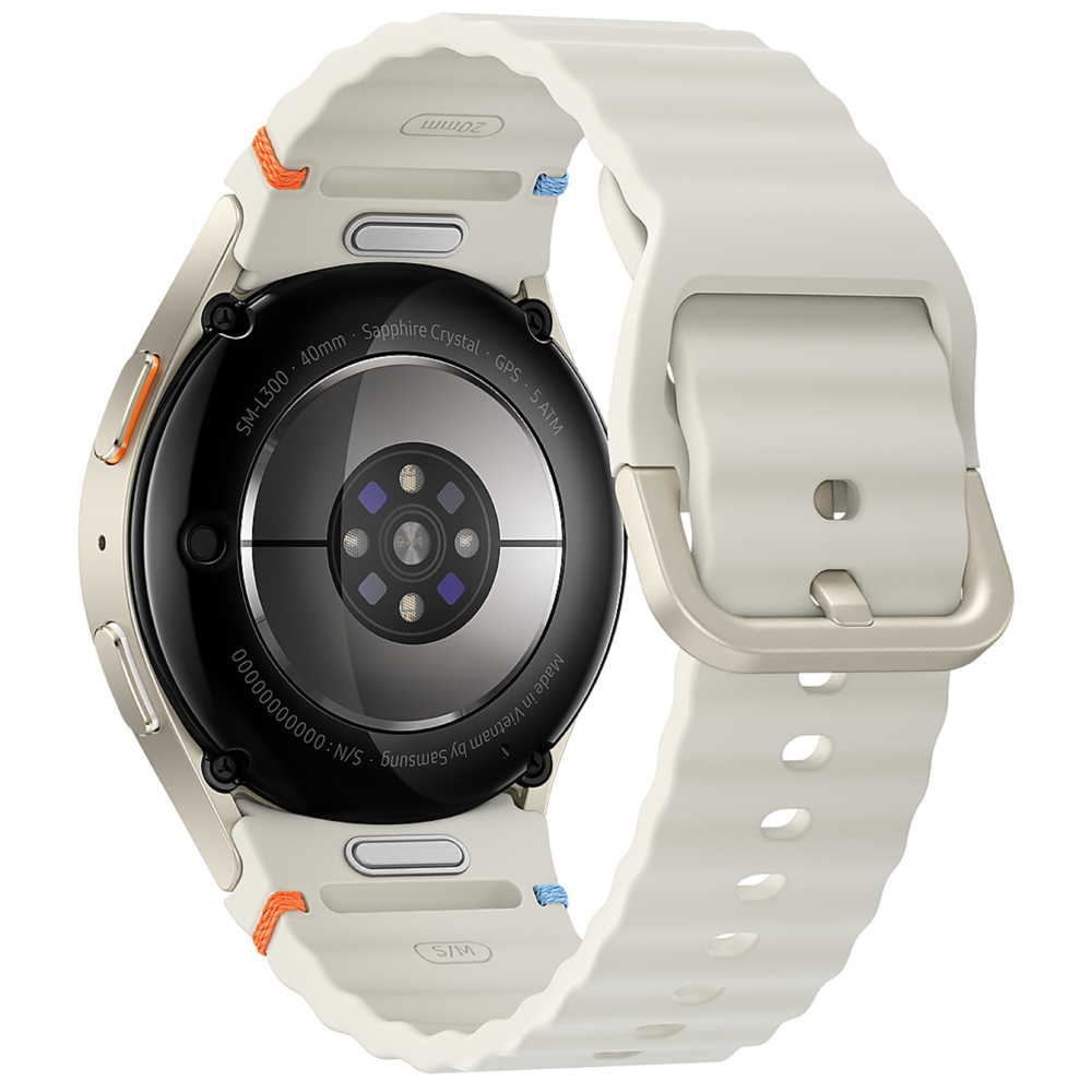 Samsung SM-L300NZEACIS Galaxy Watch 7, 1.31", Bluetooth, Wi-Fi, Smart Watch, Cream