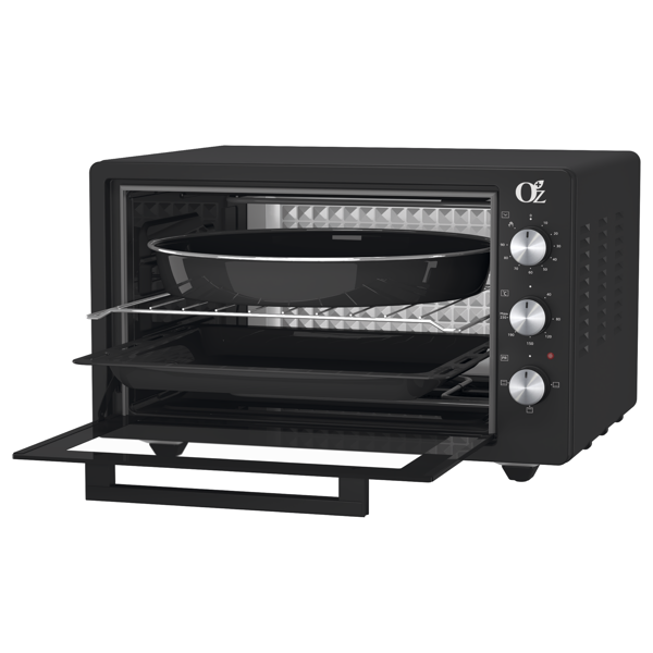 ელექტრო ღუმელი OZ OZ4232AA, 1300W, 42L, Electric Oven, Black