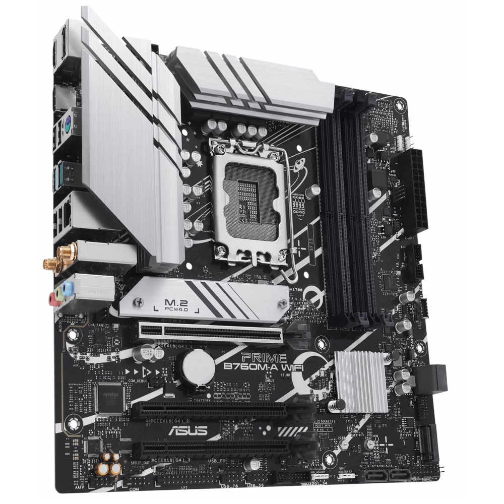 დედა დაფა Asus 90MB1CX0-M1EAY0 PRIME B760M-A WIFI, LGA 1700, DDR4, 128GB