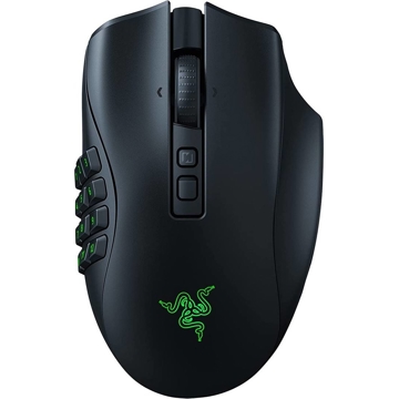 მაუსი Razer RZ01-04400100-R3G1 Naga V2 Pro, Wireless, RGB, USB, Bluetooth, Gaming Mouse, Black