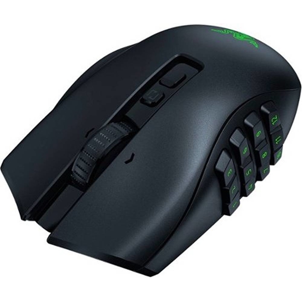 მაუსი Razer RZ01-04400100-R3G1 Naga V2 Pro, Wireless, RGB, USB, Bluetooth, Gaming Mouse, Black