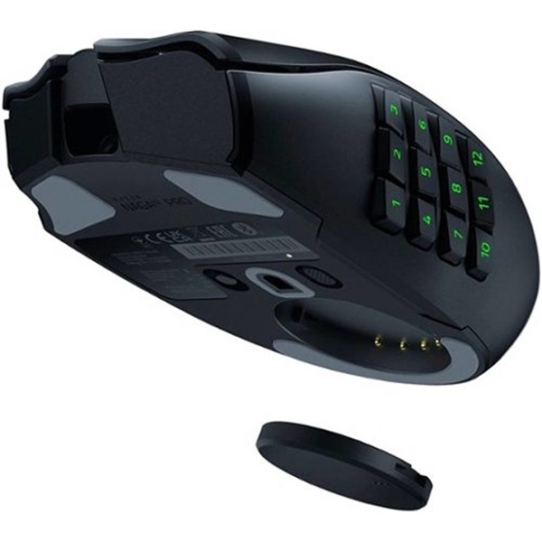 მაუსი Razer RZ01-04400100-R3G1 Naga V2 Pro, Wireless, RGB, USB, Bluetooth, Gaming Mouse, Black