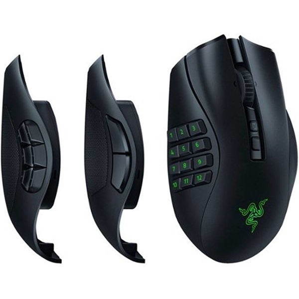 მაუსი Razer RZ01-04400100-R3G1 Naga V2 Pro, Wireless, RGB, USB, Bluetooth, Gaming Mouse, Black